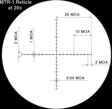 Оптический прицел March 8-80x56 illuminated MTR-1 reticle (D80V56TI)