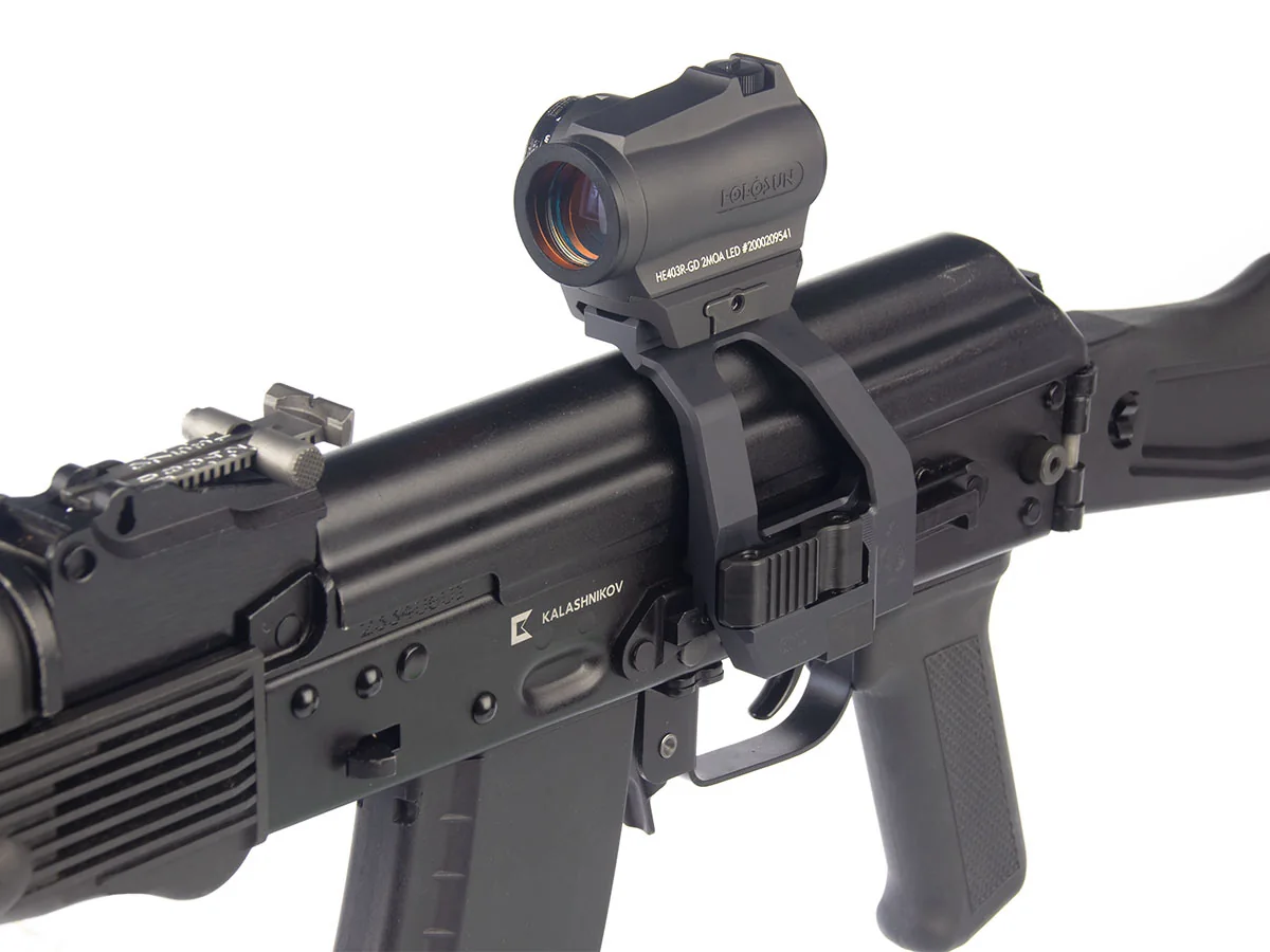 Кронштейн SAG BIT боковой быстросъёмный Picatinny/ACOG для АК/Сайга