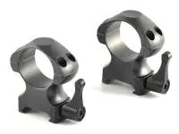 Кольца быстросъемные Nikko Stirling стальные D25,4мм, Weaver, высокие, рычажные