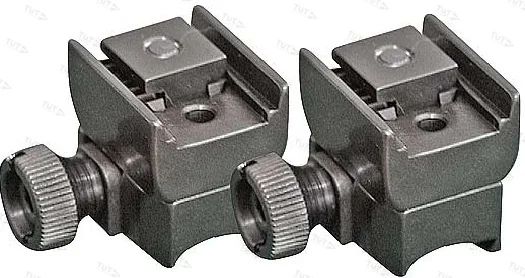 Быстросъемные стойки Apel-EAW на базу Picatinny для прицелов с шиной Convex, BH=18 мм (3365-33800)