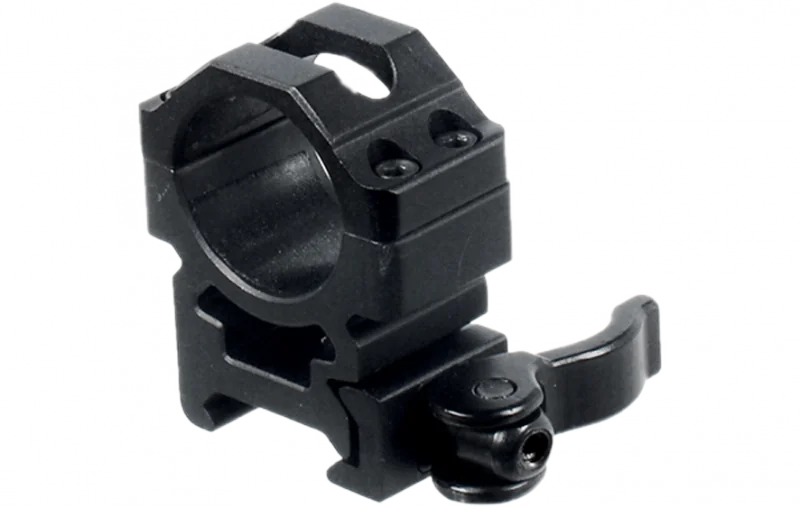 Кольца Leapers UTG 25,4 мм быстросъемные на Picatinny с рычажным зажимом, средние