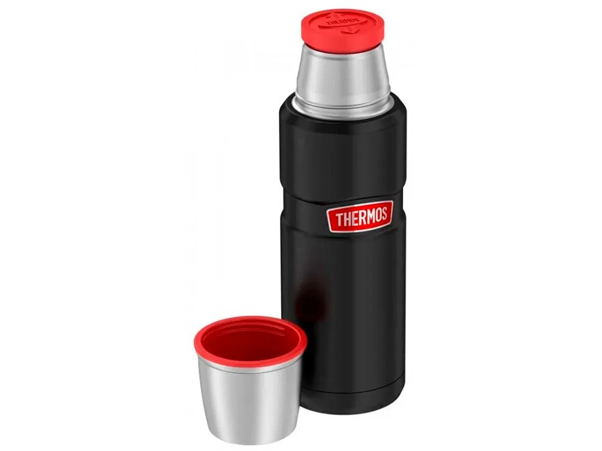 Термос для напитков THERMOS KING SK-2000 RCMB 0.47L, чёрный