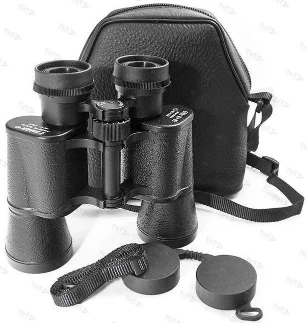 Бинокль БПЦс 10x40 (сетка, рубиновое покрытие линз)