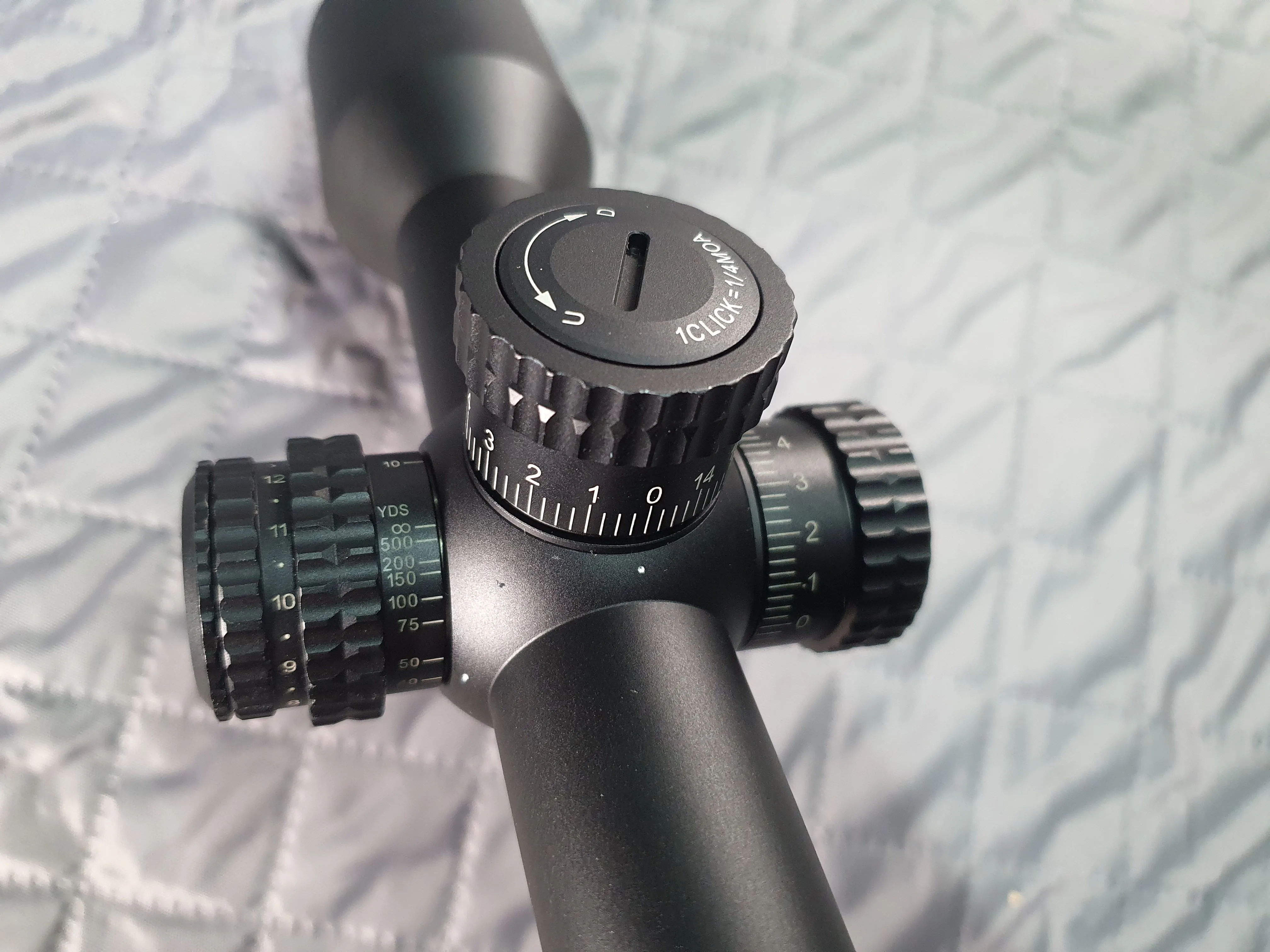 Оптический прицел Focuhunter 2-12x44E FFP в комплекте с кольцами