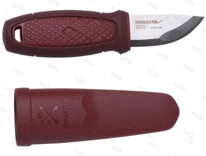 Нож Morakniv Eldris, нержавеющая сталь (красный)