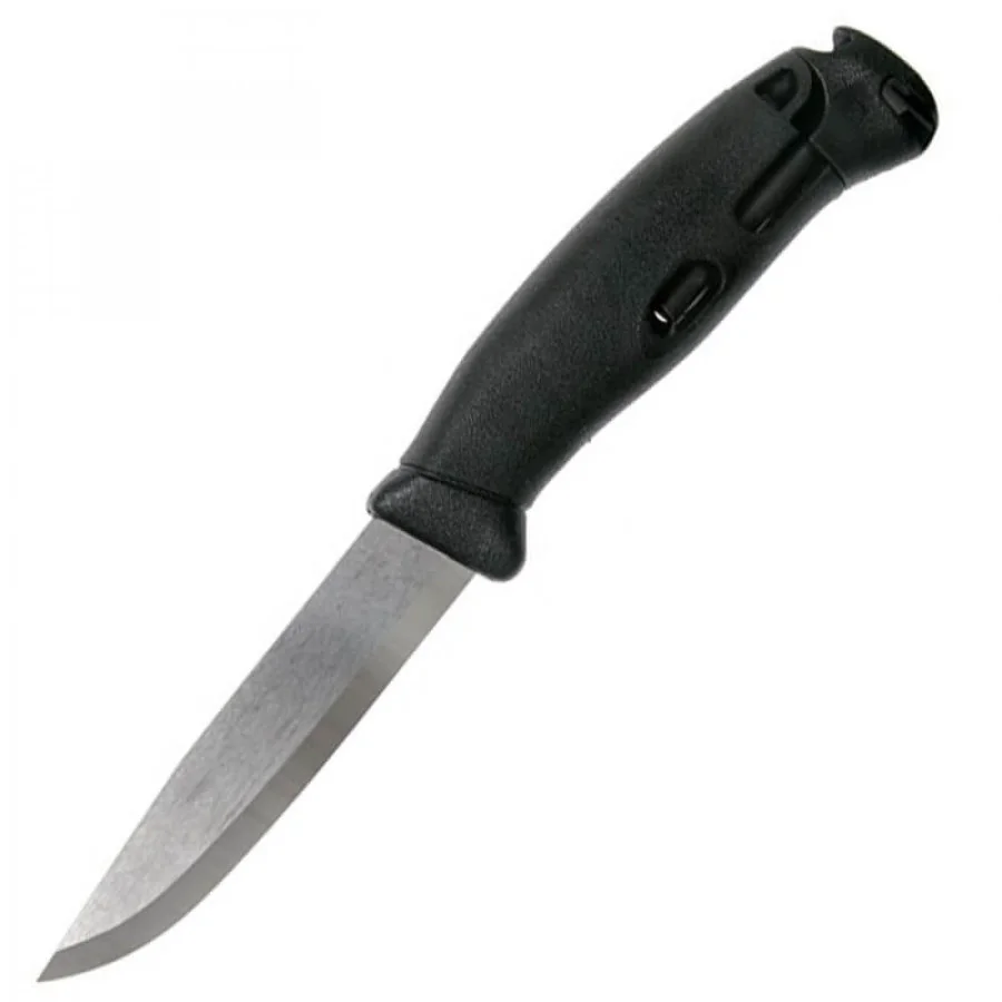 Нож Morakniv Companion Spark, с огнивом, чёрный