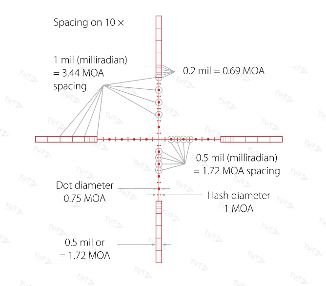 Оптический прицел Hawke Sidewinder 4-16х50 (10х 1/2 Mil Dot)