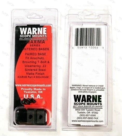 Основания Warne Weaver для Anschutz (S824/824М)