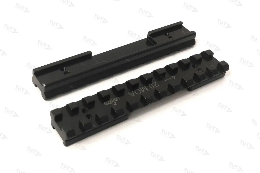 Планка Rusan Picatinny CZ 452/453/455/511/512/513 20MOA (11мм) 010-35-20MOA