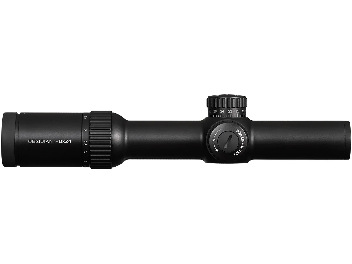 Прицел Gaut  Obsidian 1-8x24, сетка X2, подсветка точки