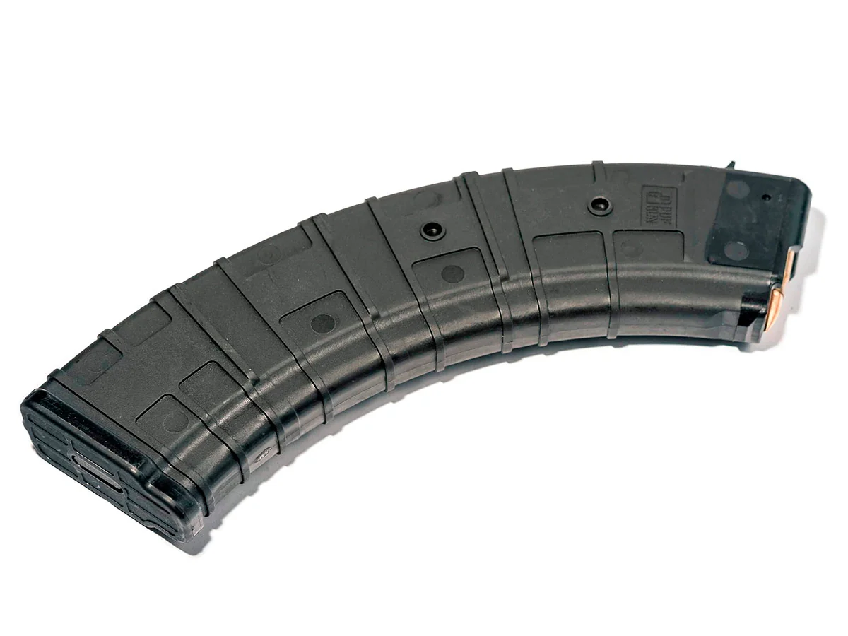 Магазин Pufgun На Впо-136/Ак/Акм/Сайга (С Сухарем), 7,62Х39, 40 Патронов, Полимер, Возм. Укорочения,