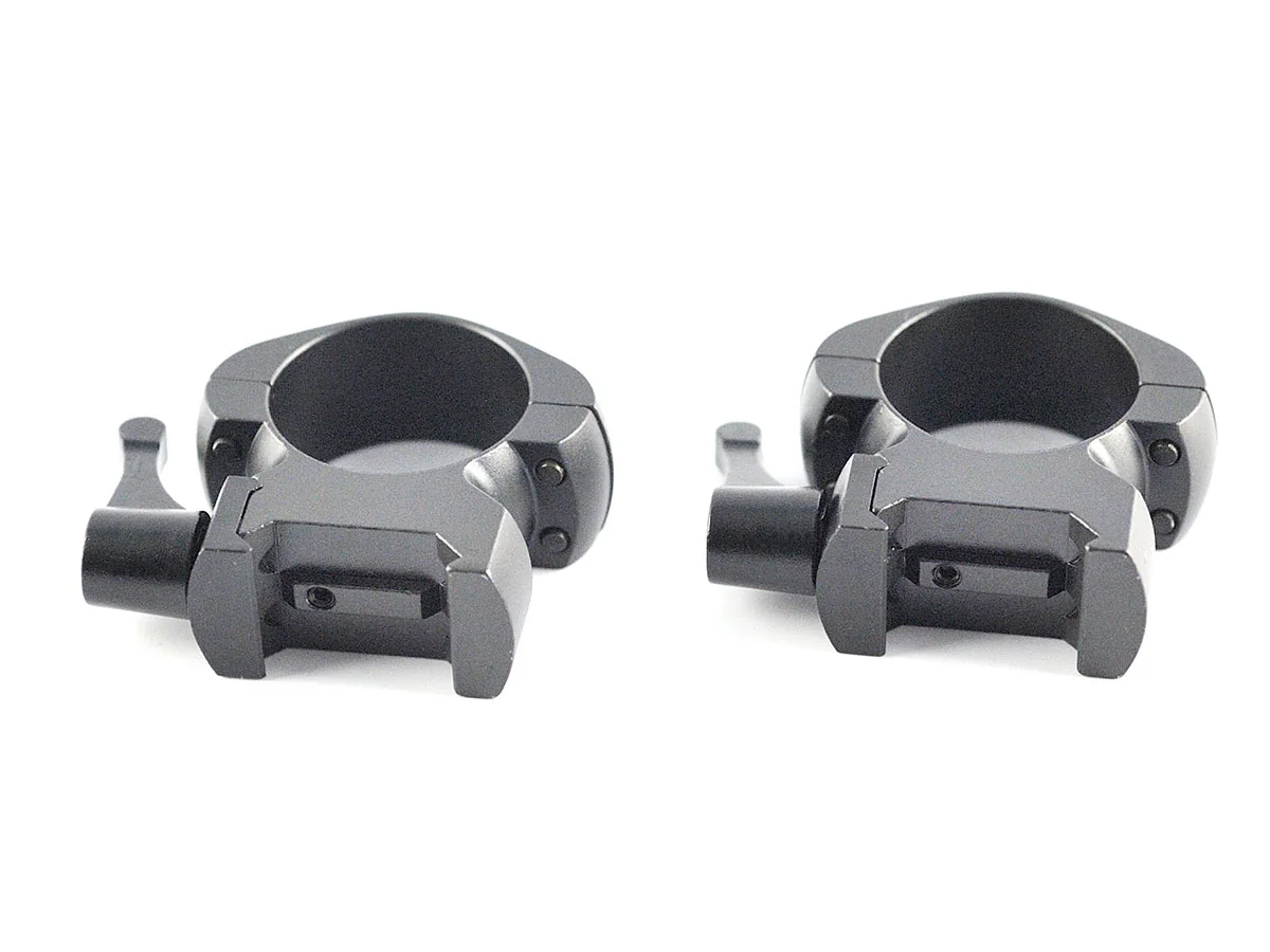 Кольца быстросъемные Nikko Stirling стальные D25,4мм, Weaver, средние