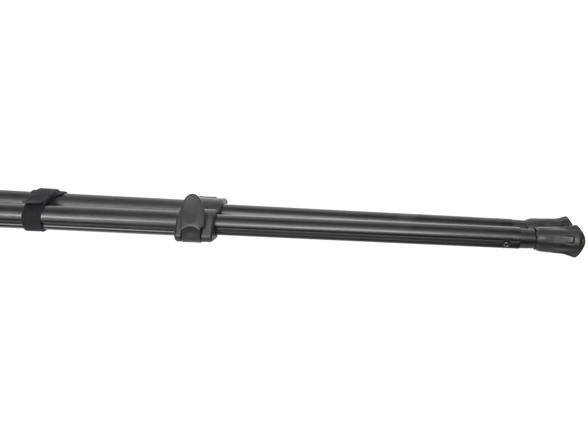 Опора ShotTime, бипод, 103-180см, V-образный упор 360, чёрная, 600г