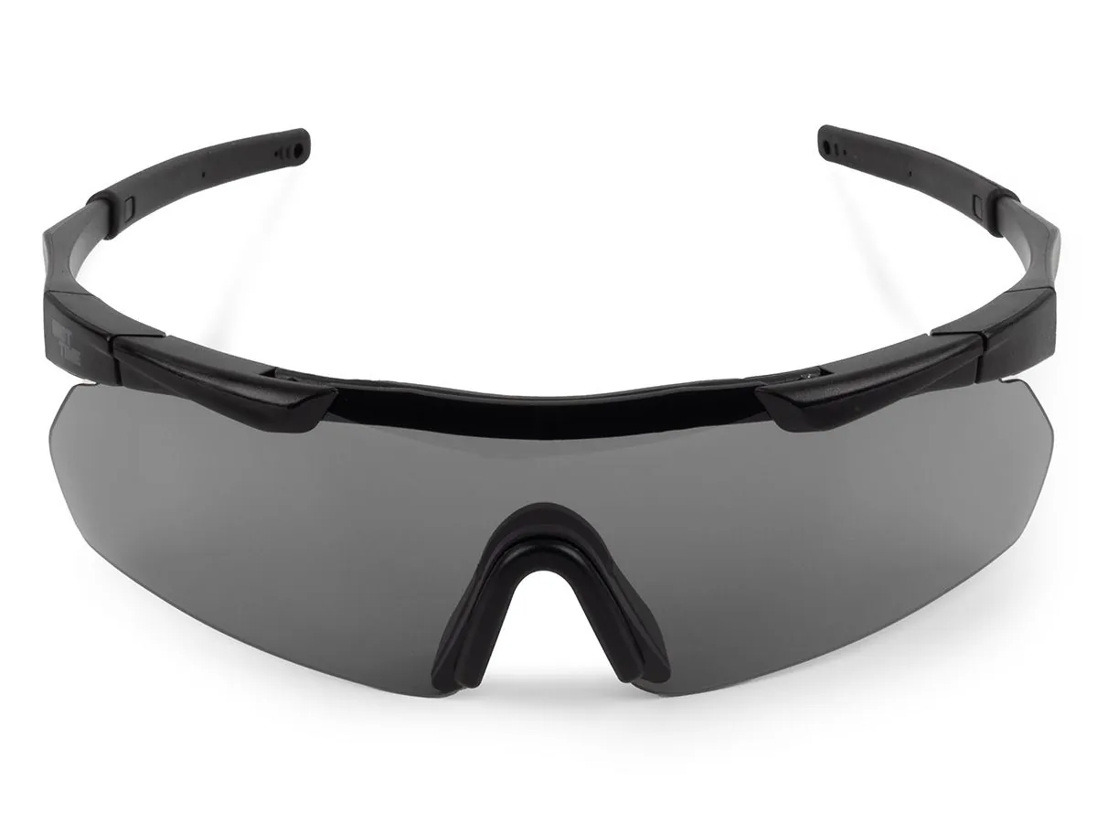 Очки стрелковые ShotTime Lynx, защитные, чёрные, комплект с 3 линзами