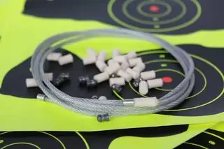 Шомпол гибкий ЧИСТОGUN под кал. 4,5мм (.17), игла под патчи 5мм., длина 100 см.