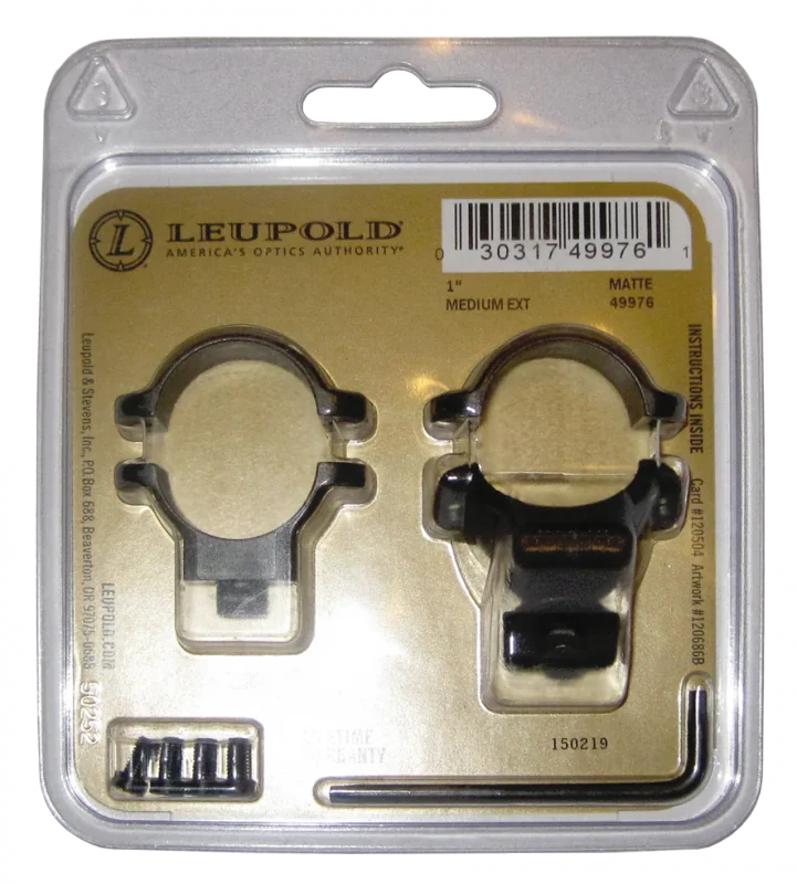 Кольца Leupold для быстросъемного кронштейна (25,4мм, средние) 49976