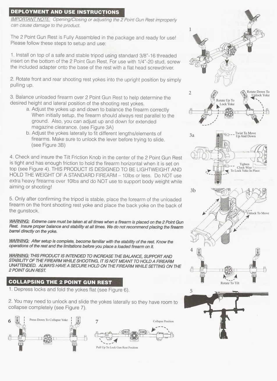 Двухточечный упор Primos Trigger Stick на трехногую опору