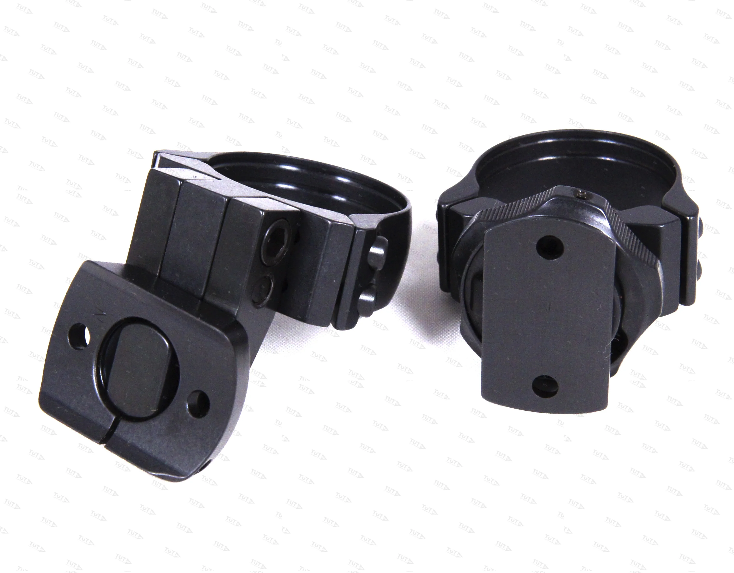 Быстросъемные поворотные кольца MAK 30мм с основаниями на карабин Steyr SM 12 KR=26мм BH=17мм