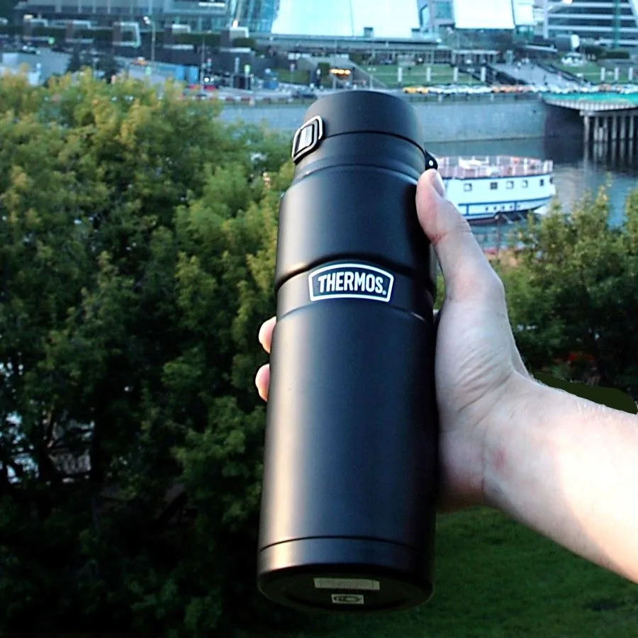 Термос для напитков THERMOS KING SK-4000 0.71L, чёрный
