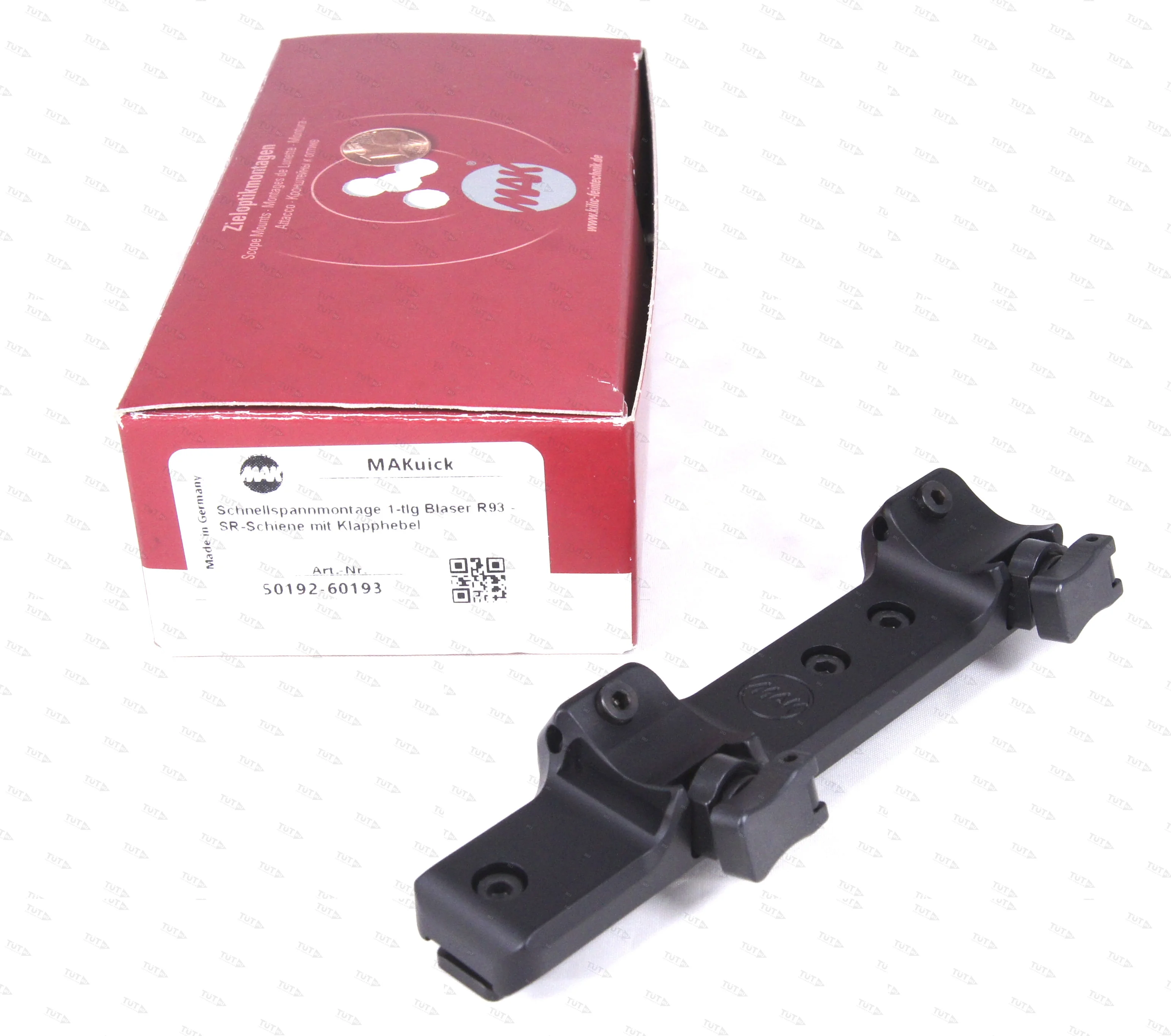 Кронштейн MAKuick на Blaser R93 шина Swarovski (SR) (замки MAK-Klapp)