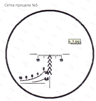 Оптический прицел ПОСП 6х42 ВДC