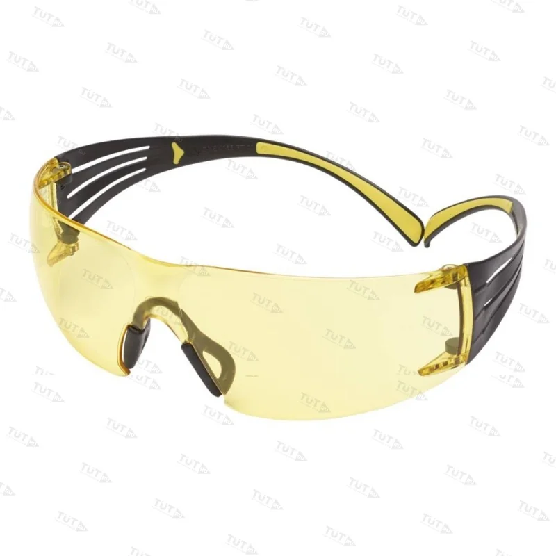 Очки Стрелковые 3M™ Securefit™ 401,Поликарбонат,Покрытие Scotchgard™ As-Af,Линзы Жёлтые,19 Г.