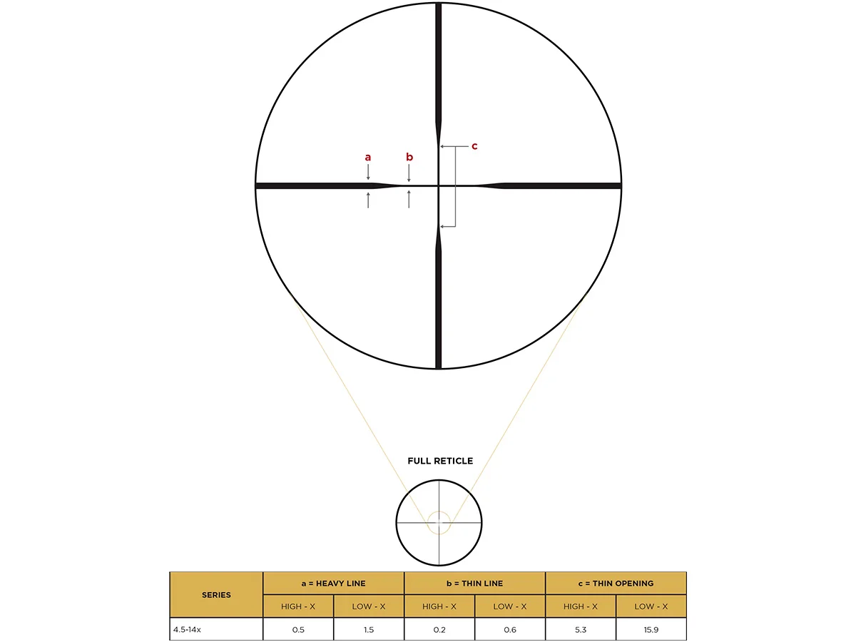 Прицел Leupold VX-3HD 4.5-14x50 CDS-ZL, сетка Duplex
