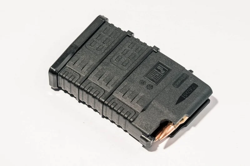 Магазин Pufgun На Сайга-308, 7,62Х51, 15 Патронов, Полимер, Черный, Возможность Укорочения, 158Гр.