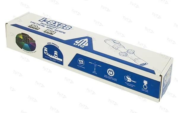 Оптический прицел Leapers Accushot T8 Tactical 1-8X28, 30мм, BG4, подсв., кронштейн ACCU-SYNC (SCP3-