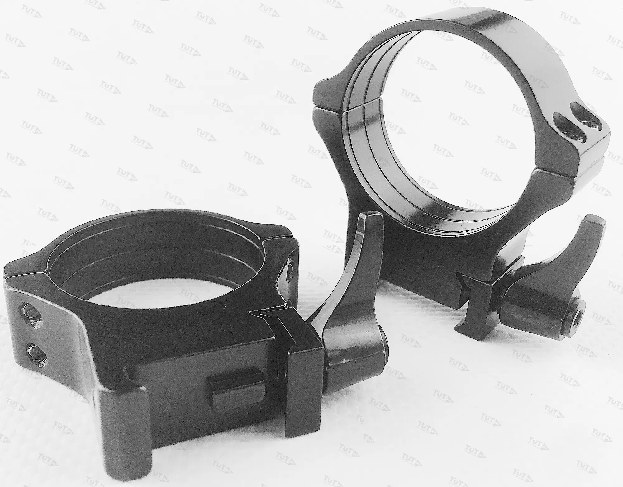 Кольца Rusan быстросъемные Weaver на 36мм H13 рычажные (050-36-13-R)