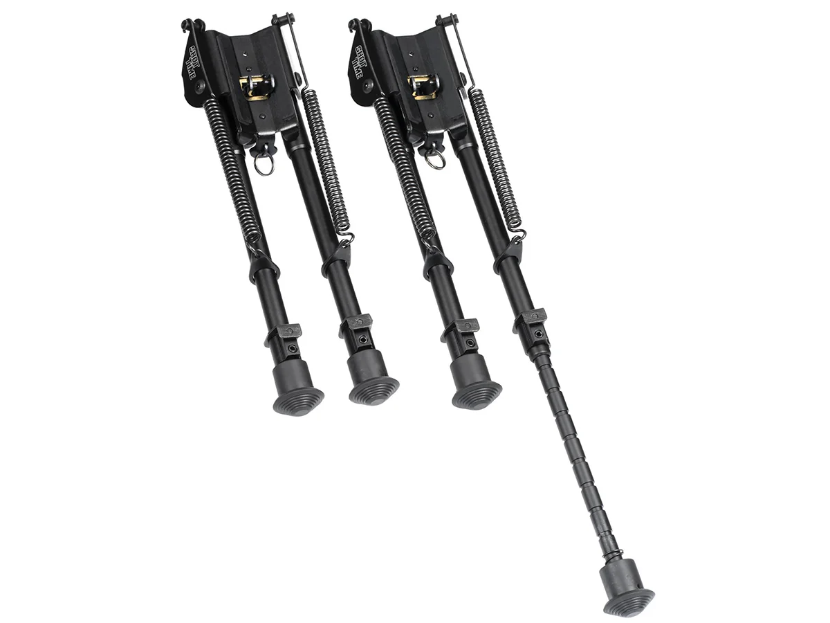 Сошки ShotTime на антабочный винт без качалки 10 позиций H=20,8-34,3см