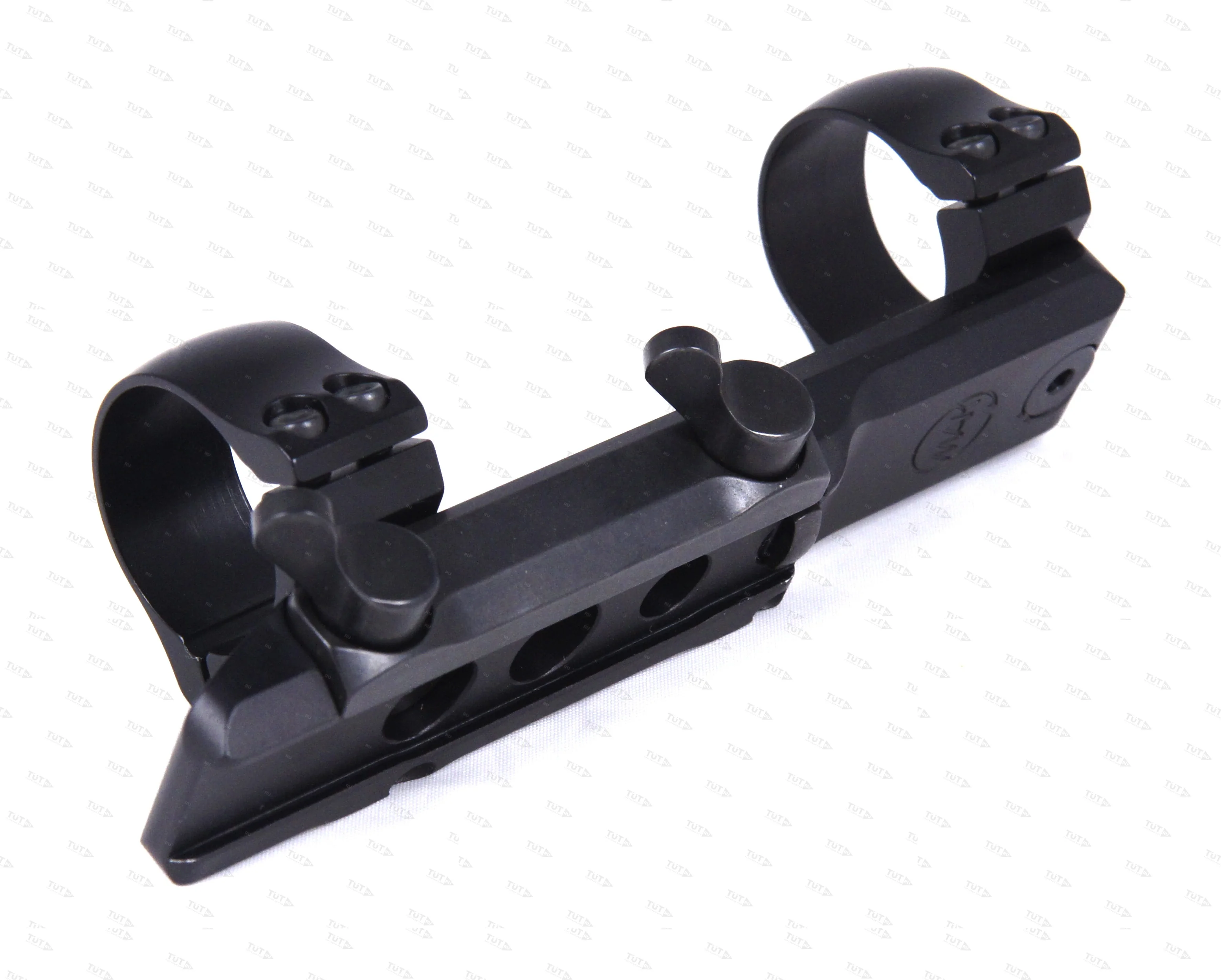 Быстросъемный кронштейн MAK на едином основании на призму 12 мм с кольцами 25.4 мм (5022-2600)