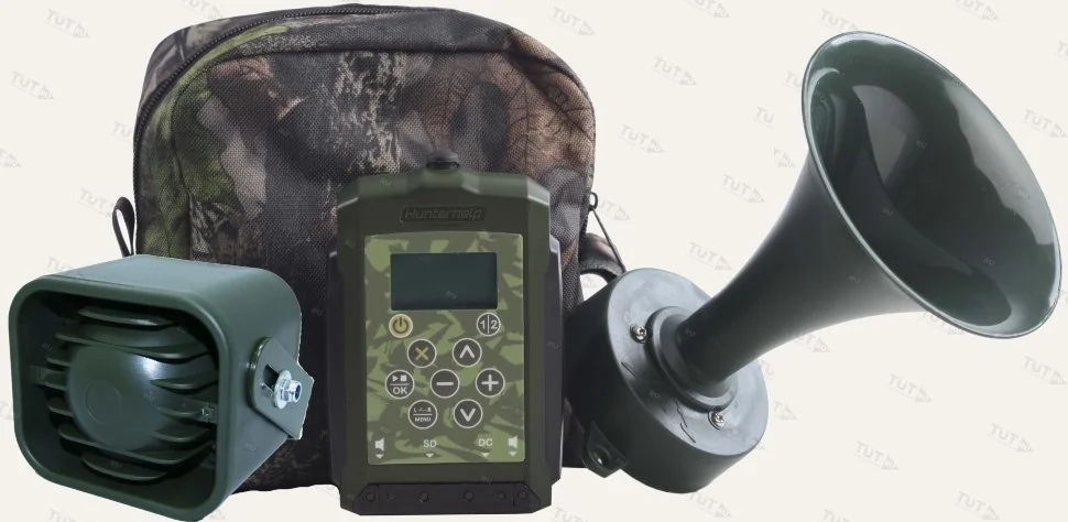 Электронный манок Hunterhelp PRO-3 фонотека №7 "Спец. выпуск", TK-9RU+Тромб