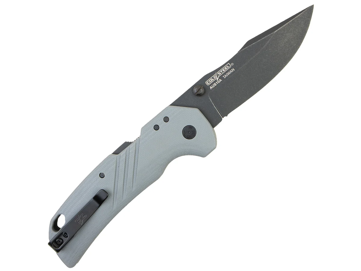 Нож складной Cold Steel Engage 3in Gray, сталь AUS 10A, рукоять G10