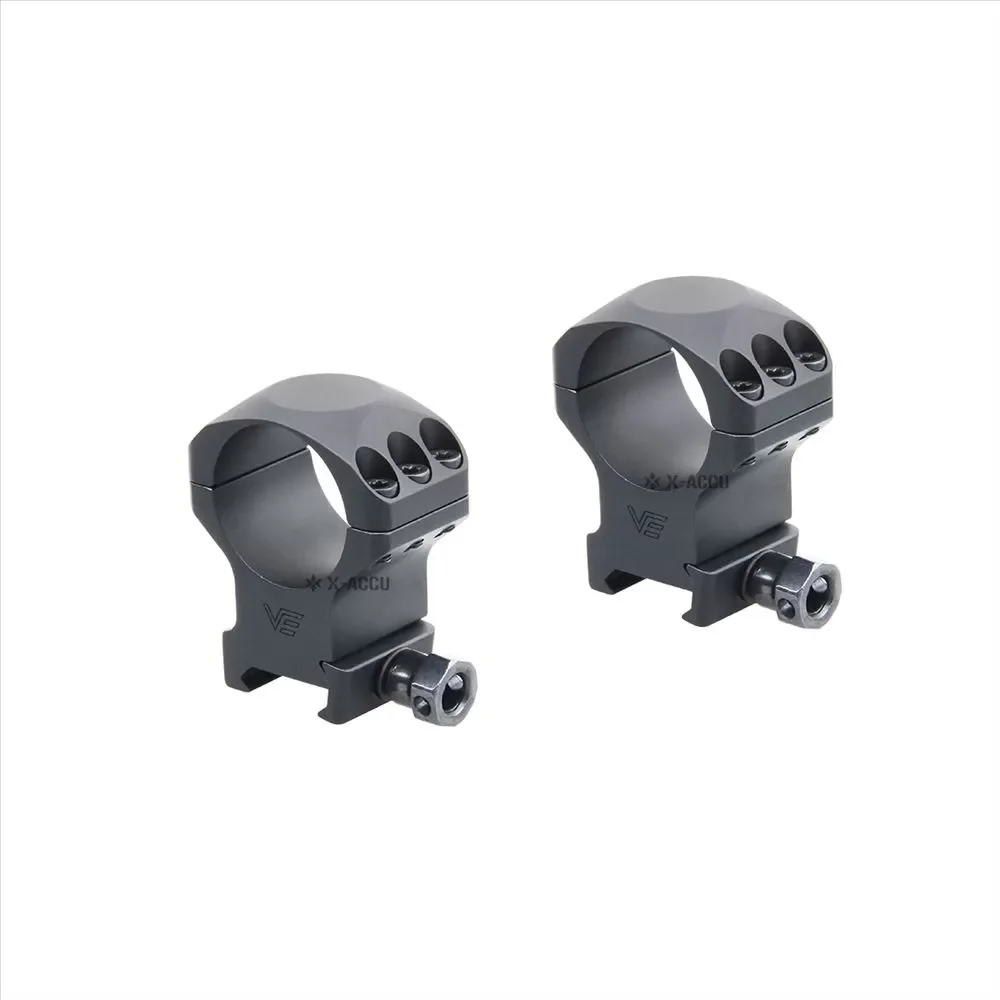 Кольца Vector Optics 30mm X-Accu 1.25" Profile Picatinny Rings