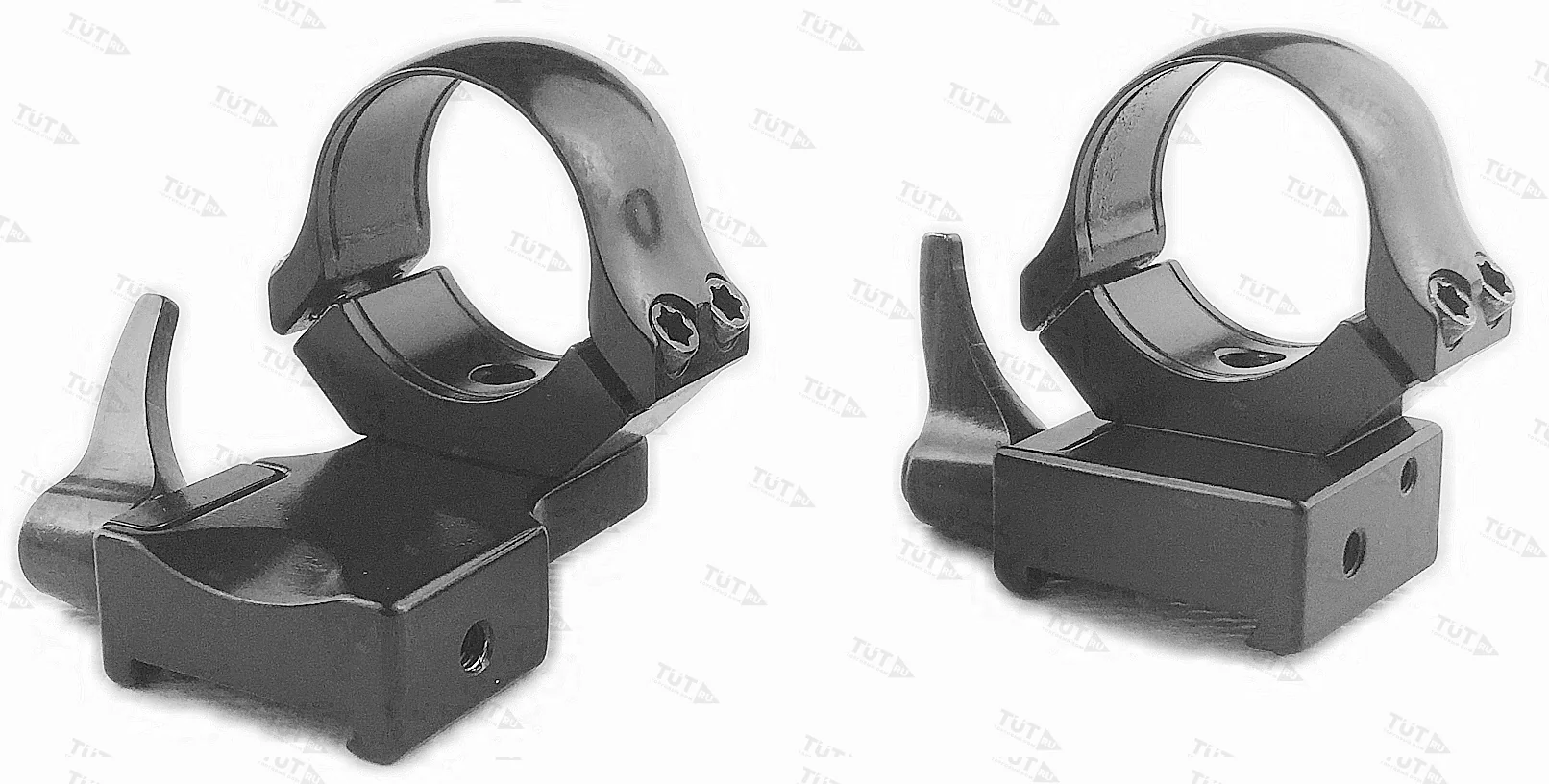 Кронштейн Rusan быстросъемный разд. 19мм (CZ550) на 26мм H15 (055-19-26-15-R)