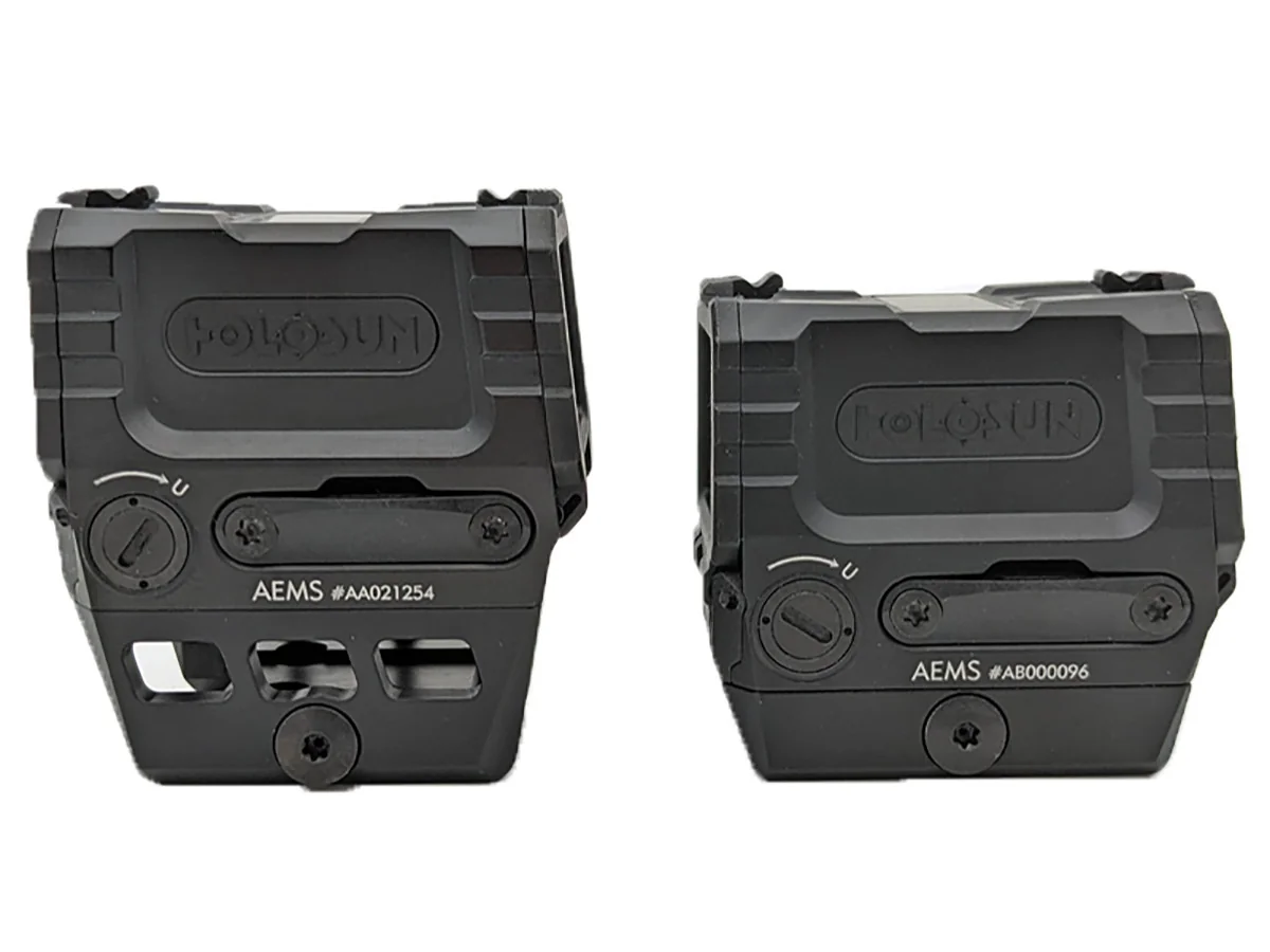 Кронштейн Holosun на Picatinny, низкий, небыстросъёмный, для AEMS