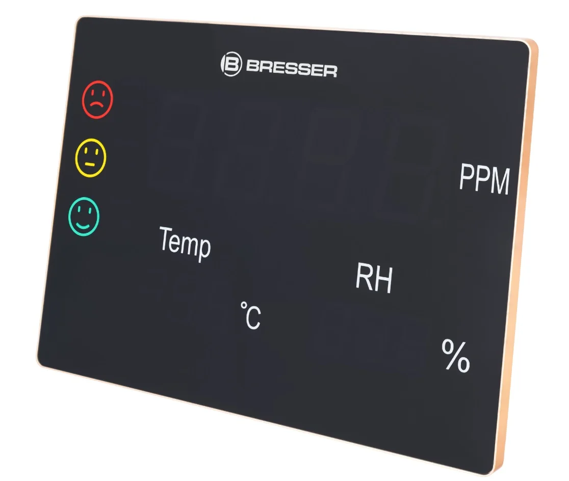 Гигрометр Bresser Air Quality Smile XXL с датчиком CO2