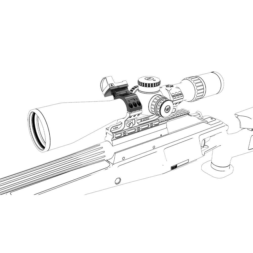 Крепления Vector Optics X-Accu 34 мм