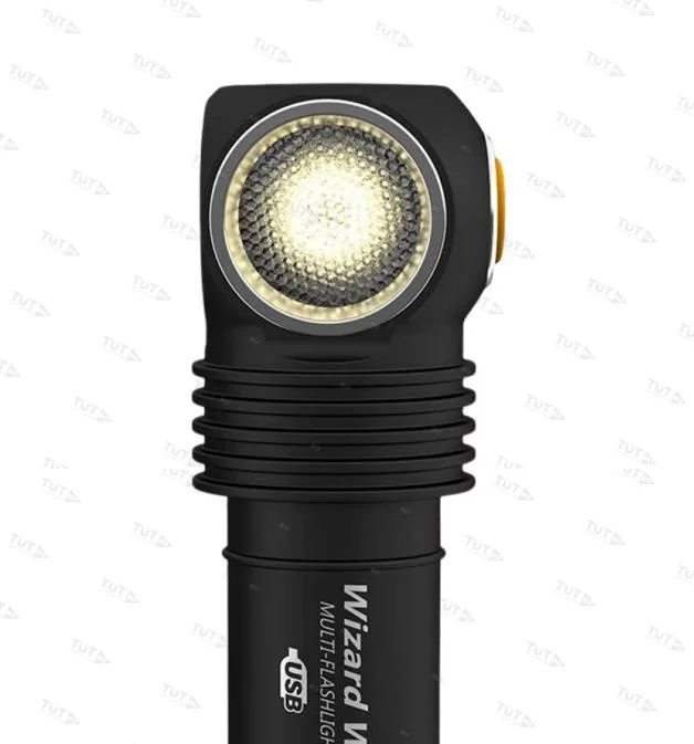 Налобный фонарь ARMYTEK WIZARD WR MAGNET USB+18650 (Холодный)