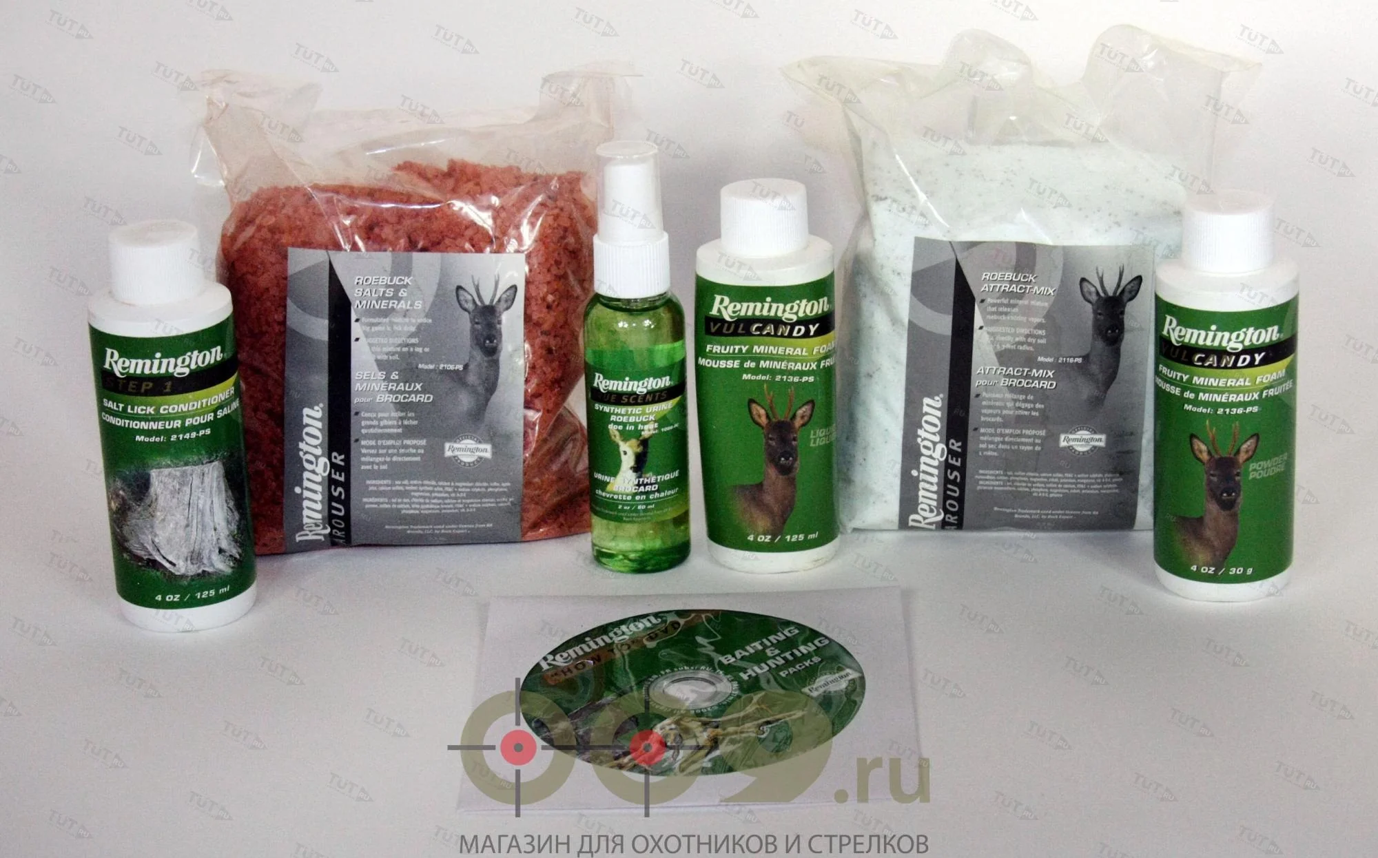 Набор охотничий Remington солевой "Олень" + DVD