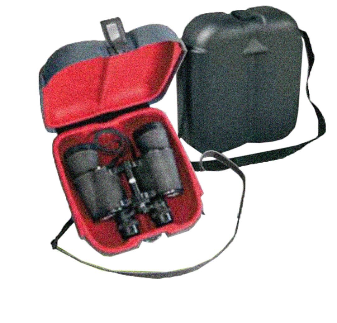 Футляр Negrini для бинокля с плечевым ремнем.