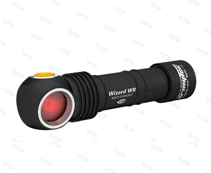 Налобный фонарь ARMYTEK WIZARD WR MAGNET USB+18650 (Холодный)