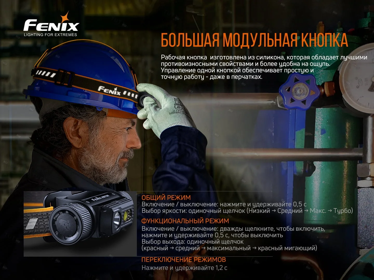 Налобный фонарь Fenix HM70R