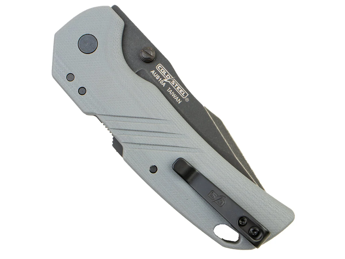 Нож складной Cold Steel Engage 3in Gray, сталь AUS 10A, рукоять G10