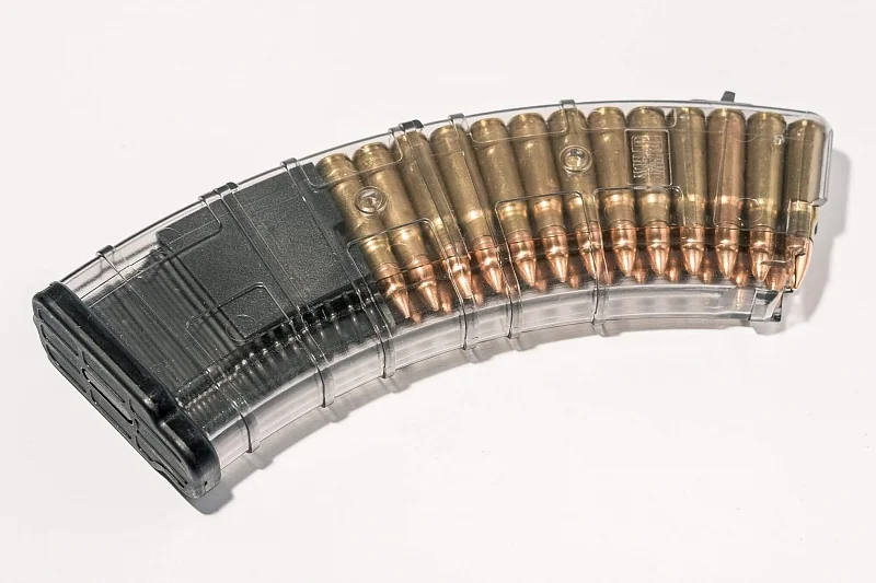 Магазин Pufgun На Впо-133/Сайга-Мк/М (Без Сухаря), 7,62Х39, 30 Патронов, Полимер, Возм. Укорочения,