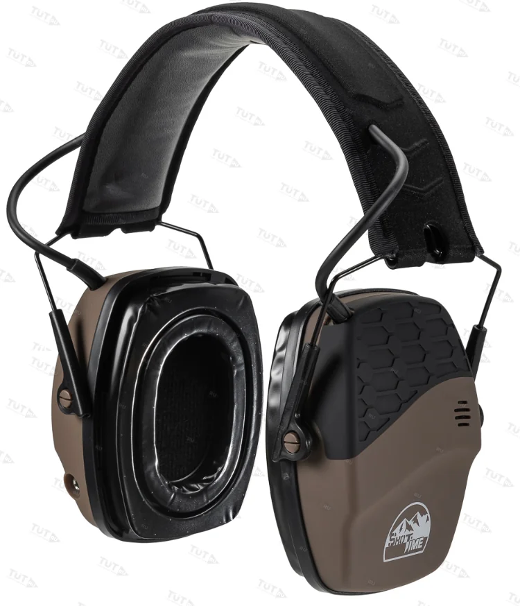 Наушники активные ShotTime 44 Pro, NRR 22dB, Tan