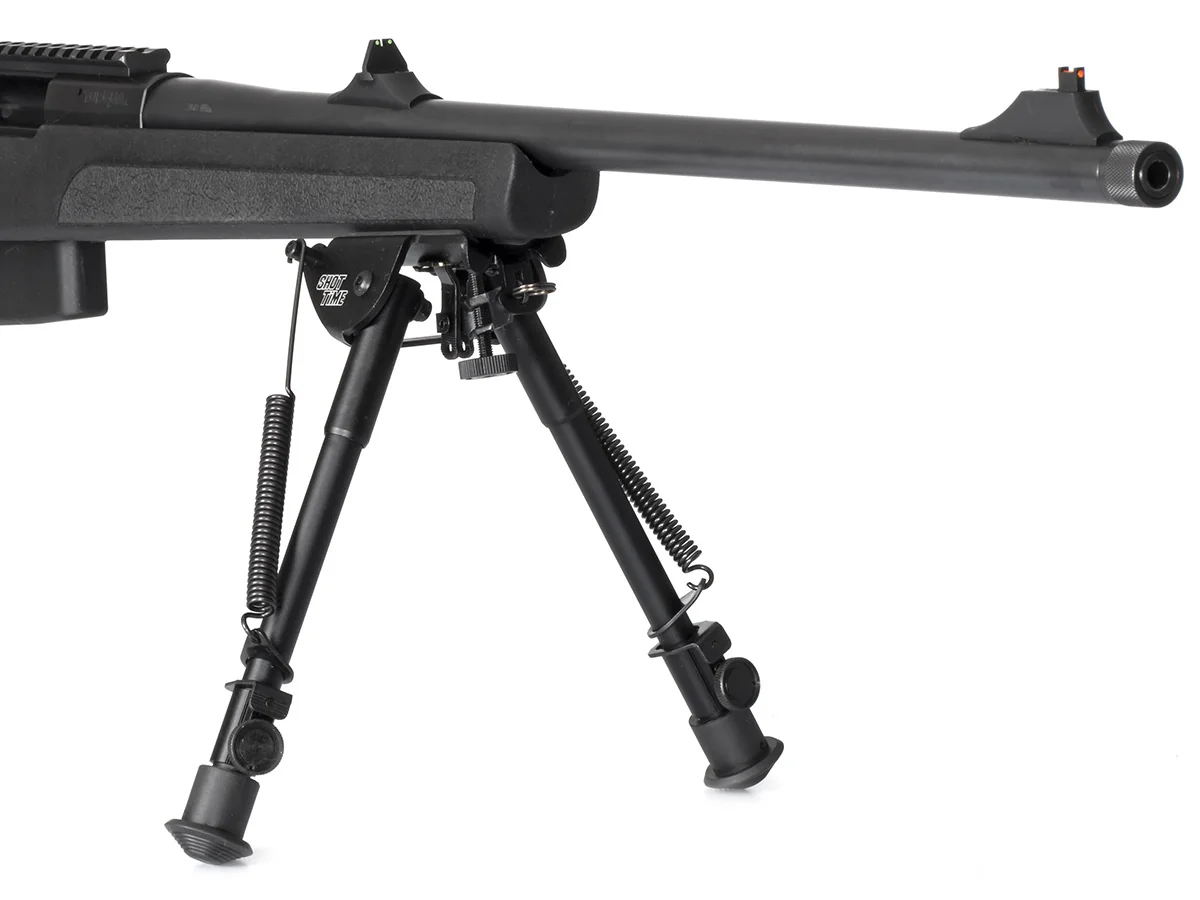 Сошки ShotTime на антабочный винт без качалки H=18,7-29,3см