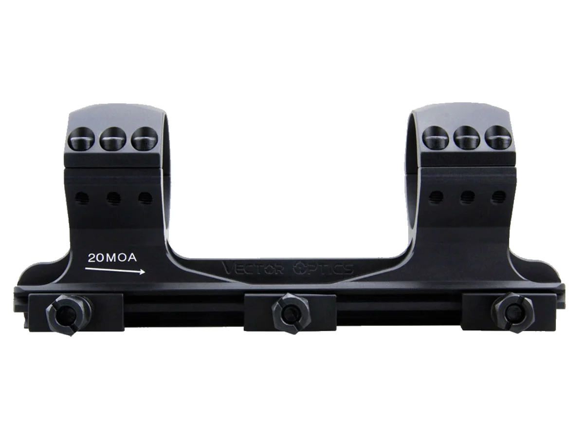 Кронштейн Vector Optics X-Accu 1.6 High Profile 34мм на Picatinny 20 MOA