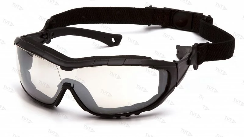 Очки Стрелковые "Stalker", Серия Tactical Gen 2, Защитные, Зеркально-Серые, Светопропускаемость 50%,